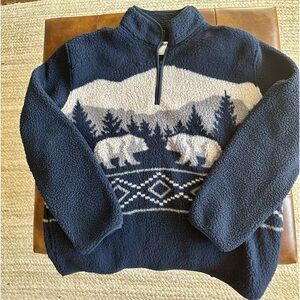 Old Navy Men’s Polar Bear Sherpa. Men’s Large.